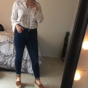 Prologue Black & White Blouse